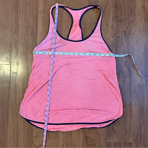 LULULEMON What The Sport Singlet Tank Top Racerback Orange Blue size S - Picture 3 of 3